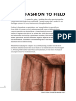 Field, Fork, Fashion: From Fashion To Field