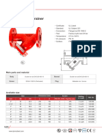 British Flanged Y Strainer