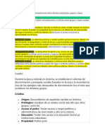 En La Sociedad Existen Contradicciones Entre Distintos Estamentos