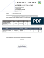 Informe Del Concurso Cye