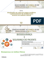 Curso Coleta CRF Biossegurança