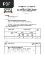 Analysis and Design of Algorithms