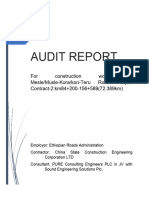 Project Audit Report