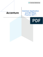 Accenture Common Application and Ms Office Practice Set 1 35f8c0c2