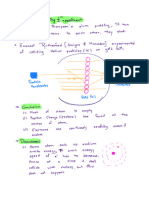 Atomic Structure & Particle Physics