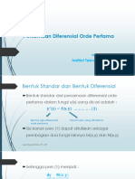 3.1.persamaan Diferensial Orde Pertama