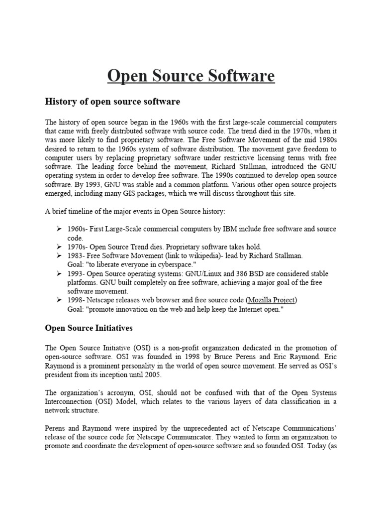 Chapter 2 PDF Open Source Free Software