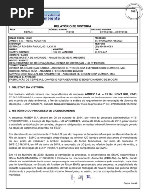 Exigências INEA | PDF