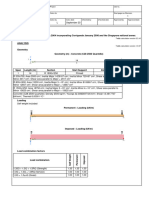 Zone 4 - 1VB3e RC Beam Analysis & Design (EN1992)