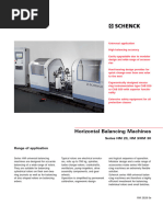 Horizontal Balancing Machines: Series HM 20, HM 3/HM 30