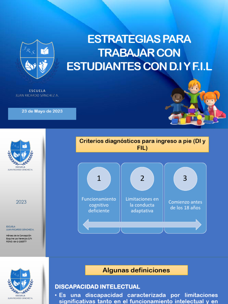 Estrategias para Estudiantes con DI y FIL | PDF | Internet | Invalidez