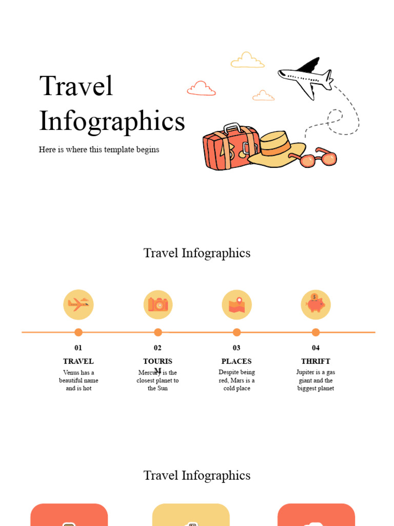 Travel Infographics by Slidesgo PDF In Astrology