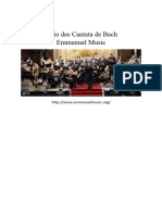Bach Cantatas - Emmanuel Music - 001