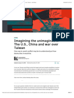Imagining The Unimaginable: The U.S., China and War Over Taiwan - Grid News