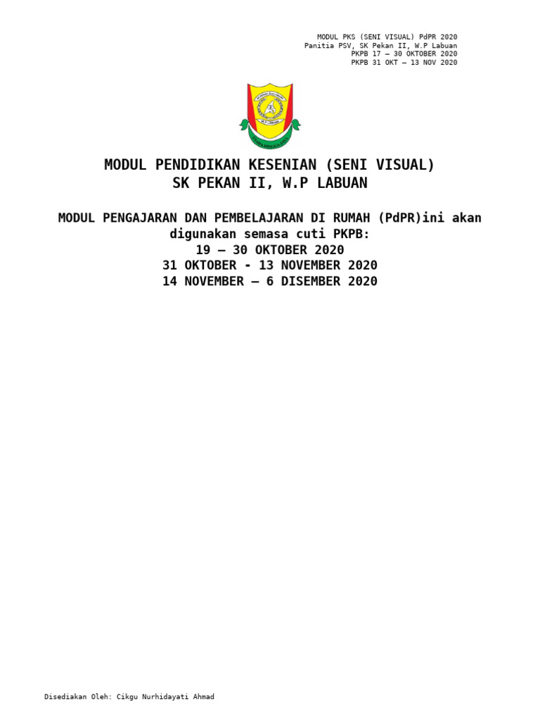 Modul Tahun 1 Pdf