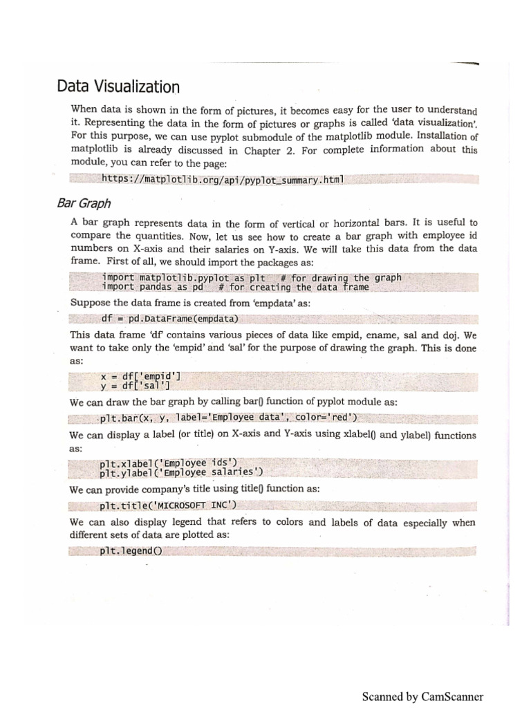 Data Visualization | PDF