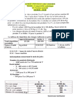 Correction D'examen Compta Analytique 2019-2020