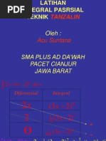 Integral Parsial Tanzalin