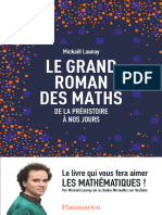 Le Grand Roman Des Maths de La Prehistoire A Nos 1