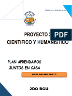 2do Bgu Proyecto 3 Cientifico y Humanistico Semana 1