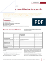 La Sortie D Une Immobilisation Incorporelle Ou Corporelle