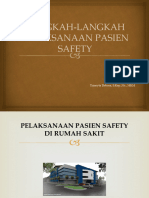 Langkah-Langkah Pelaksanaan Pasien Safety