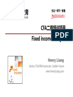 (CFA) (2015) (L2) V11 - 2015CFA二级基础班 - 固定收益 - 粱震宇1