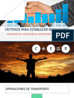 Criterios para Establecer Indicadores