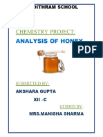 Honey Analysis