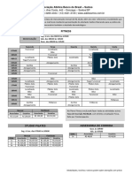 Folheto de Cursos AABB Santos 2023