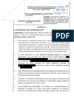 Querella Oeg Carlos Ramirez Irizarry - Caso Médico Exconvicto Arecibo