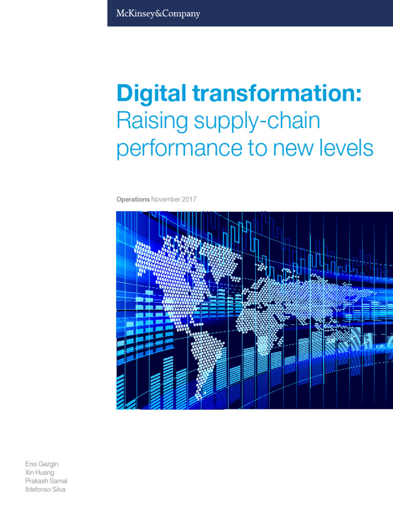 Digital Transformation in Supply Chains | PDF | Supply Chain | Supply ...
