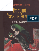 Irvin David Yalom Bugünü Yaşama Arzusu Schopenhauer Tedavisi