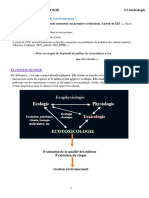 Cours-Ecotoxicologie L3 Toxico