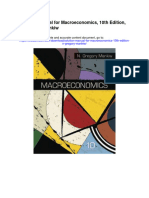 Solution Manual For Macroeconomics 10th Edition N Gregory Mankiw