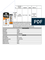 Technical Characteristics