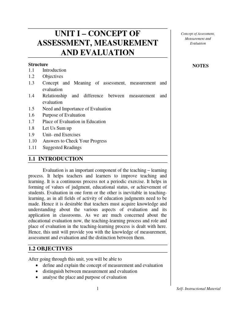 UG B.ed. Education 70121 - Educational Evaluation 5300 | PDF