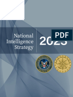 National Intelligence Strategy 2023