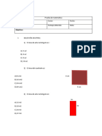 Prueba de Matemática 4° Geomtria.