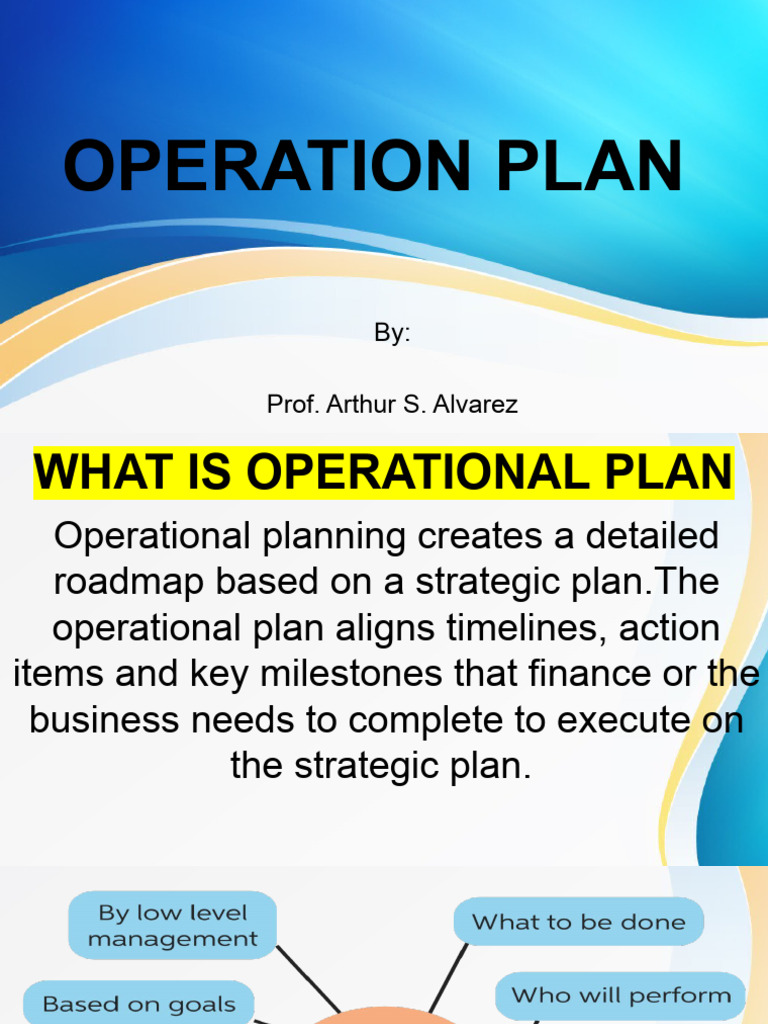 Operational Plan TQM Paper | PDF | Strategic Management | Goal