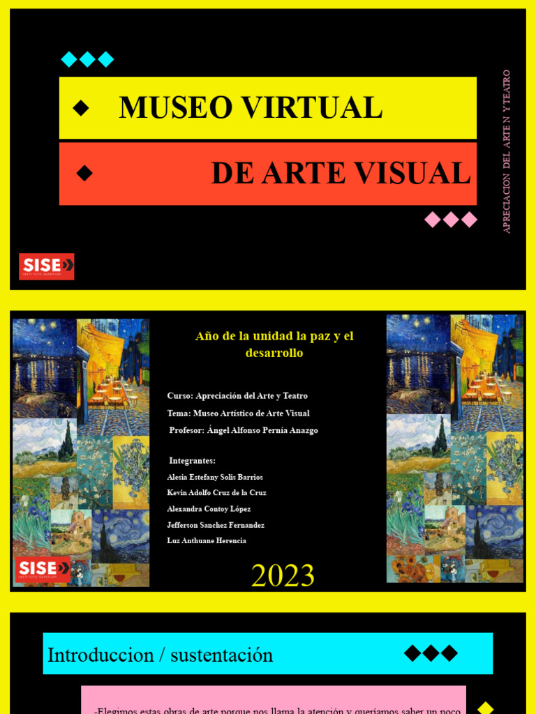Museo Virtual de Arte Visual Perú | PDF | Pinturas | Perú