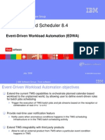 Tivoli Workload Scheduler 8.4: Event-Driven Workload Automation (EDWA)