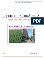 Secuencia Didáctica Espacio Rural-Urbano y Bienes Primarios