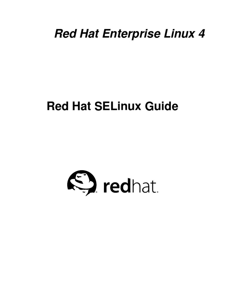 Red Hat SELinux Guide | PDF | Software | System Software