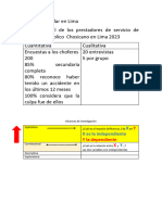 Matriz y Objetivos