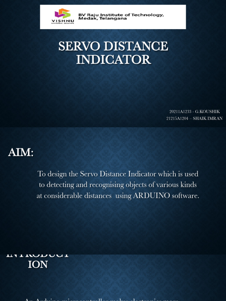 Servo Distance Indicator PDF