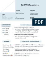 CV Pro Bassirou PDF
