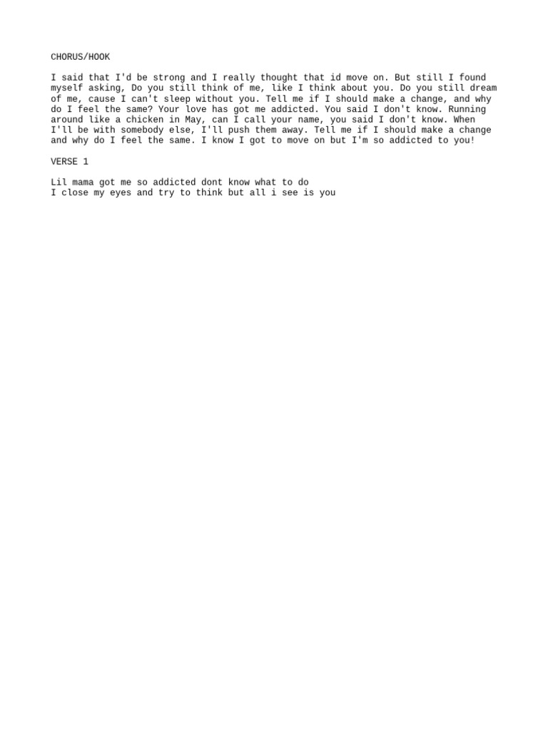 addicted-to-you-lyrics-pdf