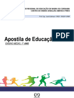 2º SEMESTRE (Apostila - Educação Física 1º Ano)