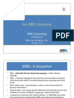 An XBRL Glossary - October 2011